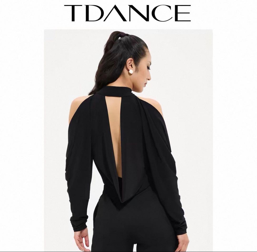 TDANCE ブラック レッスンウェア　L