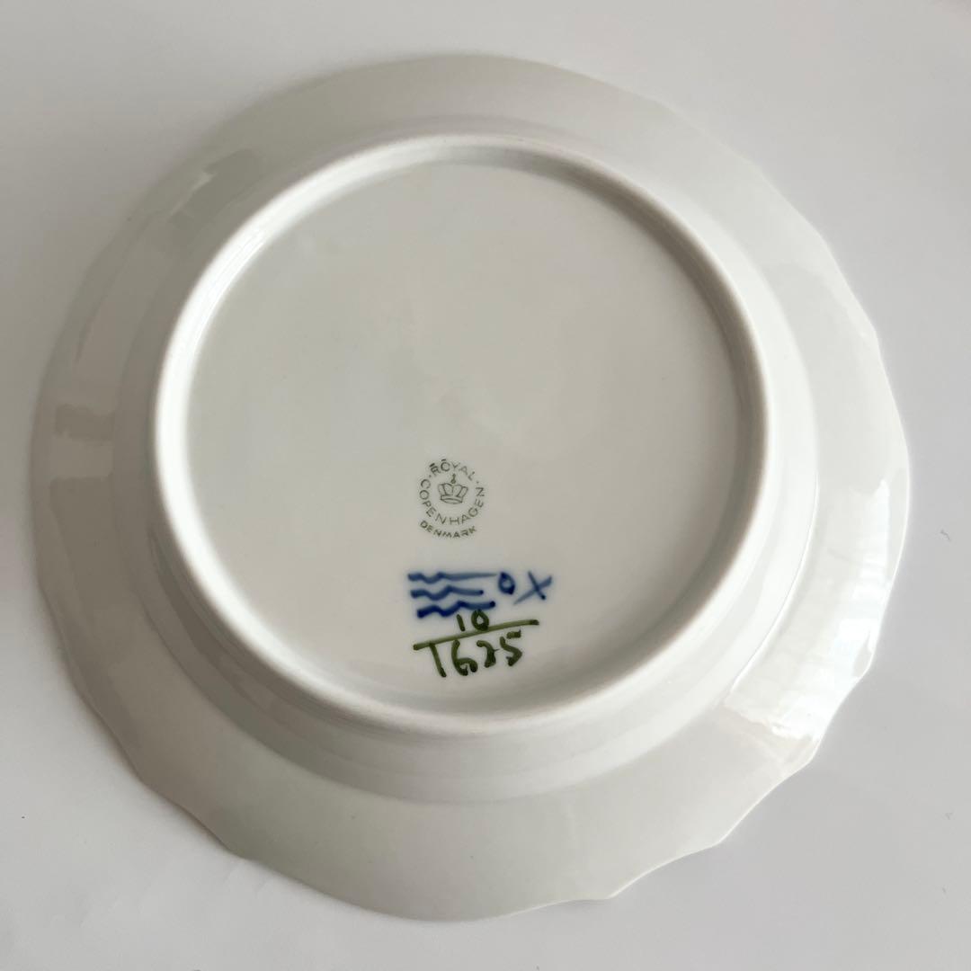 ロイヤルコペンハーゲンブルーフラワーカーブ ケーキプレート2枚②