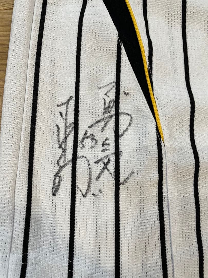 【直筆サイン】藤浪晋太郎　阪神タイガース　レプリカユニフォーム　サイズS