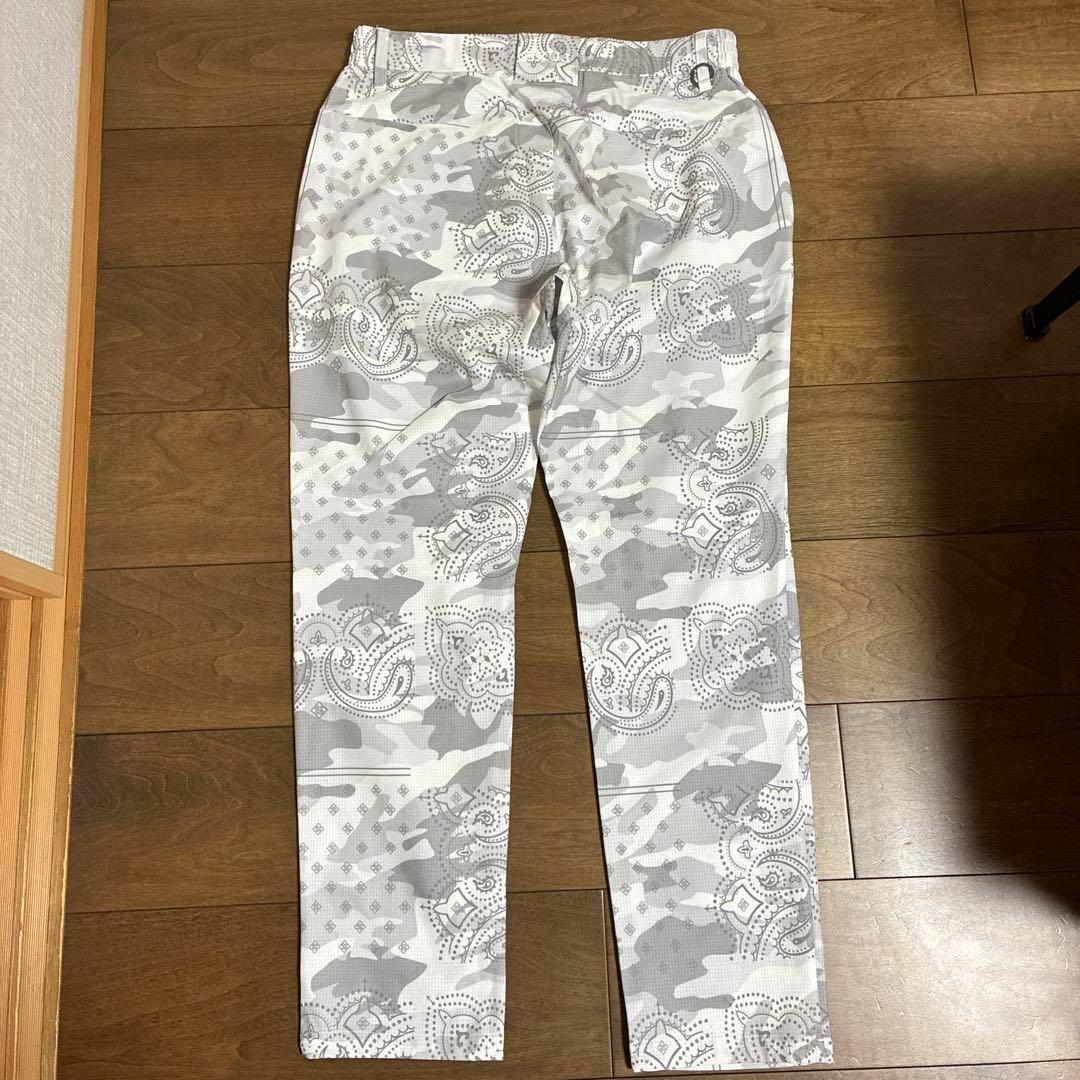 新品未使用！グレー系 メンズ ゴルフパンツ M