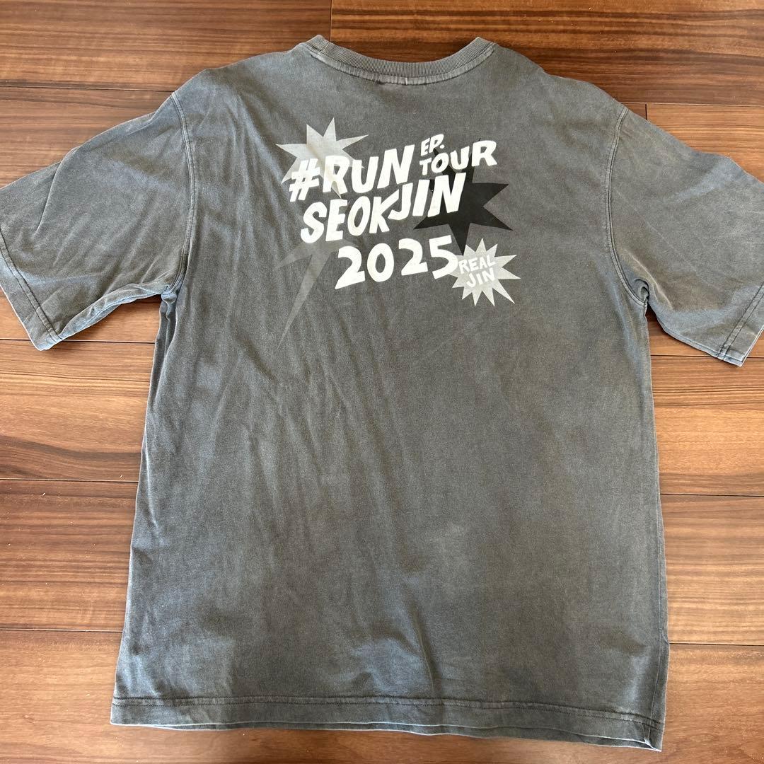 公式完売品BTS ジン ソロツアーT RUNSEOKJIN dark grey