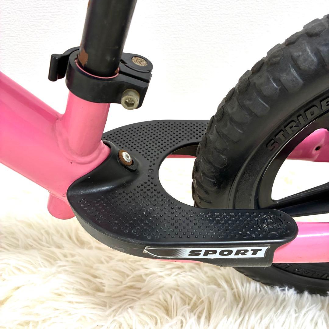 STRIDER スポーツ 12インチ ピンク バランスバイク アルコール除菌済み