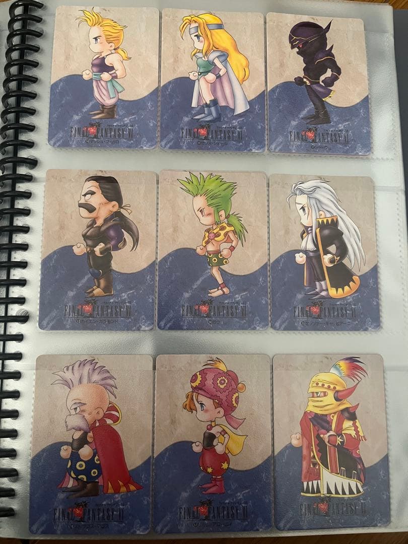美品 フルコンプ ファイナルファンタジーVI カードダス 42枚 1994年