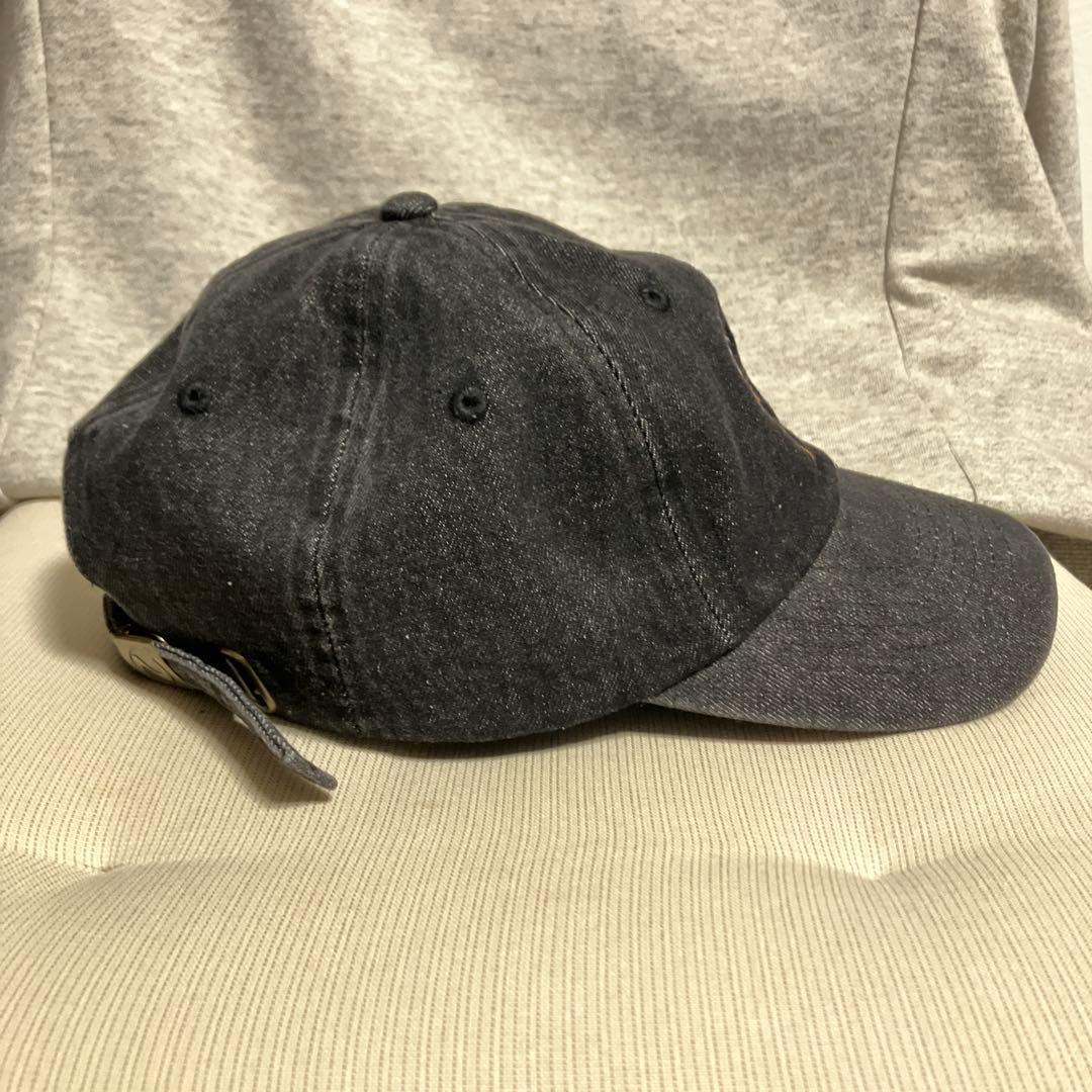 よふかしのうた 七草ナズナ　刺繍キャップ(BLACK DENIM Ver.)