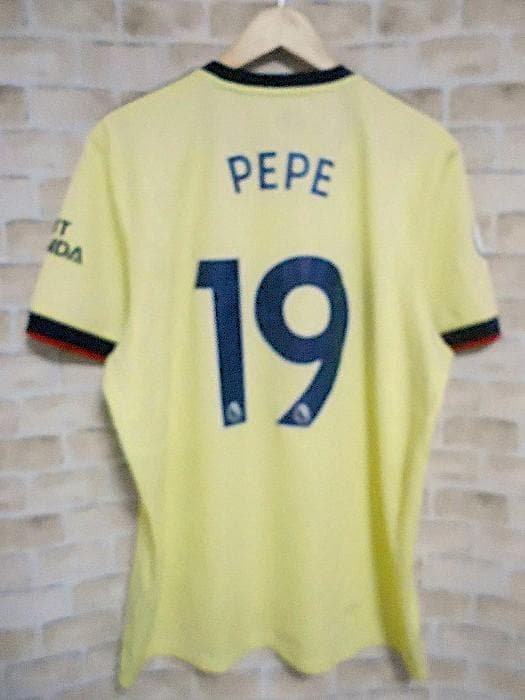 アーセナルFC 21/22 #19 ニコラ・ペペ ユニフォーム