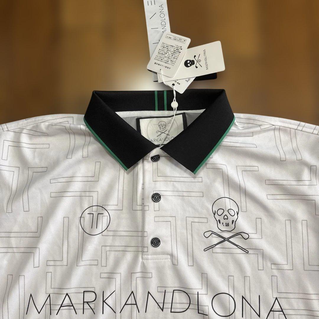 MARKANDLONA ポロシャツ 46 ホワイトタグ付き新品未使用