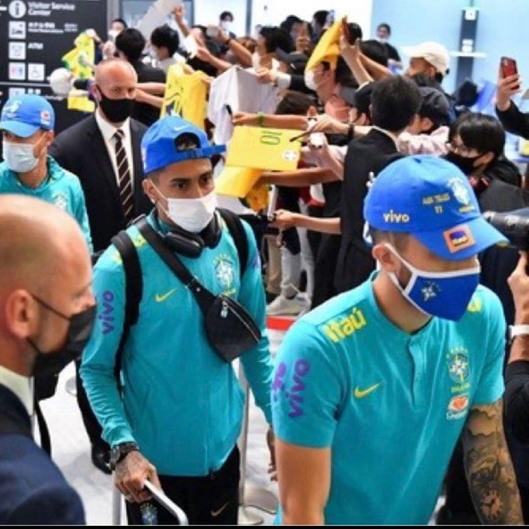 カゼミロ選手着用　ブラジル代表　オフィシャルキャップ