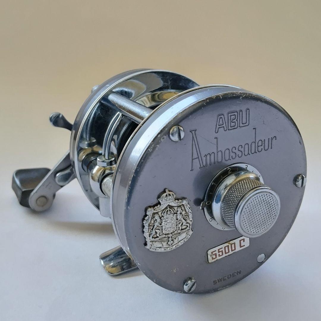【73年モデル】 アブ アンバサダー 5500C ブルーグレー 整備済み♪