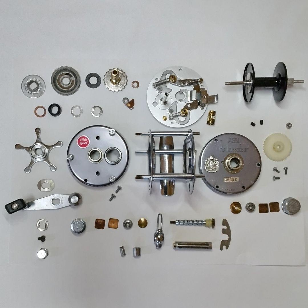 【73年モデル】 アブ アンバサダー 5500C ブルーグレー 整備済み♪
