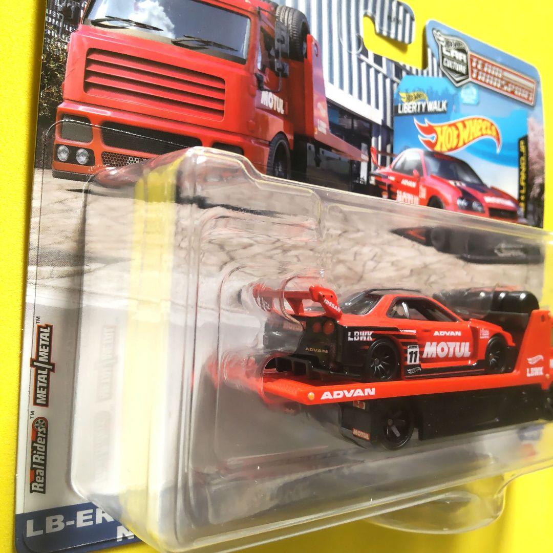 hotWheels ホットウィール チームトランスポート スカイライン ER34