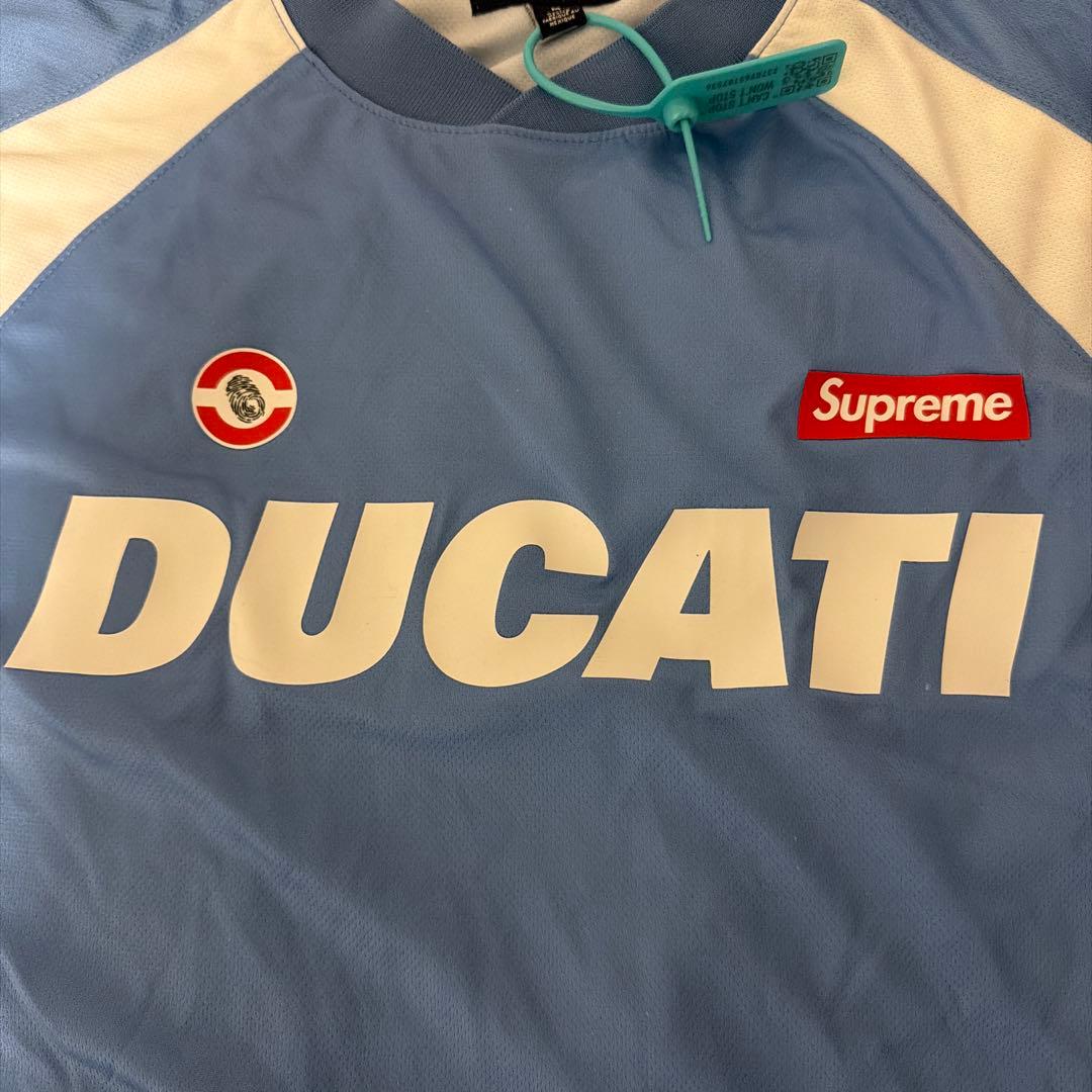 Supreme DUCATI M 水色 シャツ