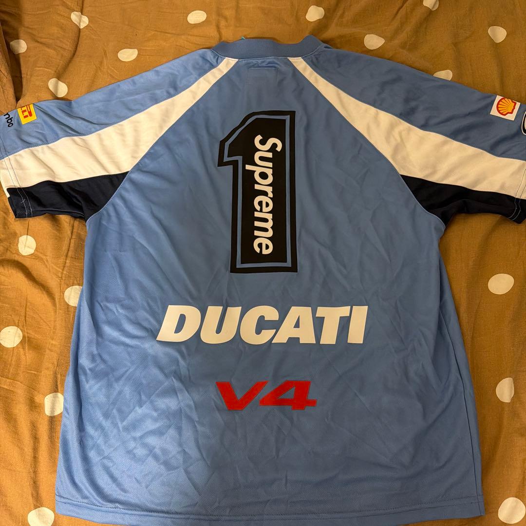 Supreme DUCATI M 水色 シャツ