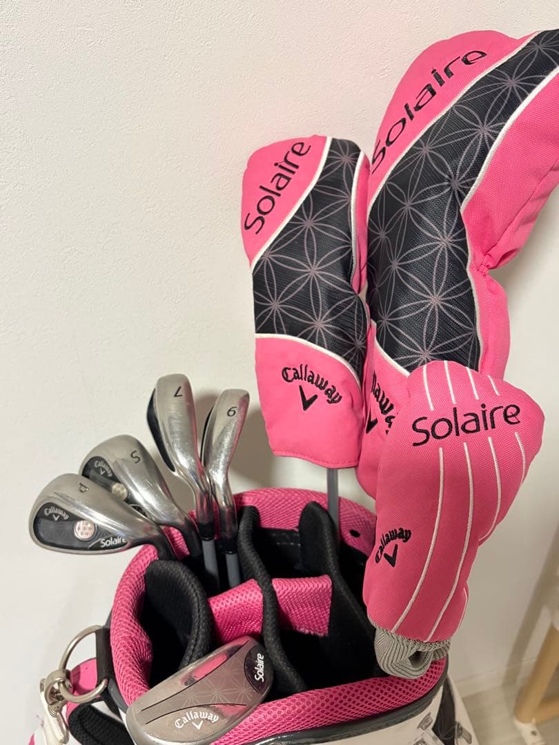 Callaway SOLAIRE レディースゴルフセット キャディバッグ付き