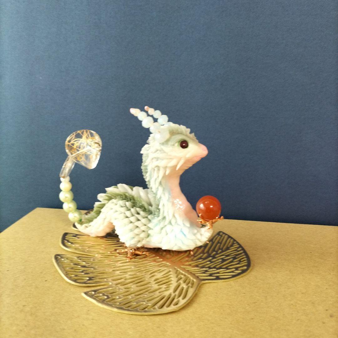 親子 龍の置物　新出発　縁起物 オブジェ