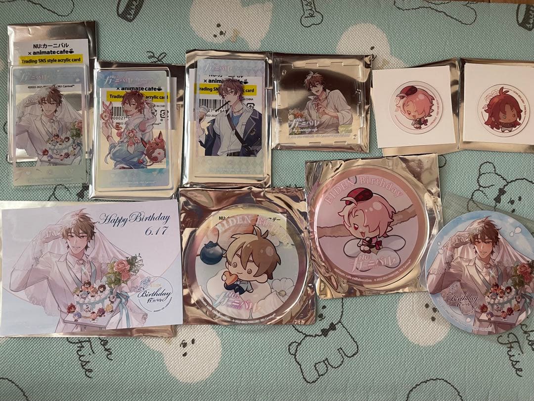 台湾アニメイトカフェ限定品 エイトバースデーカフェ