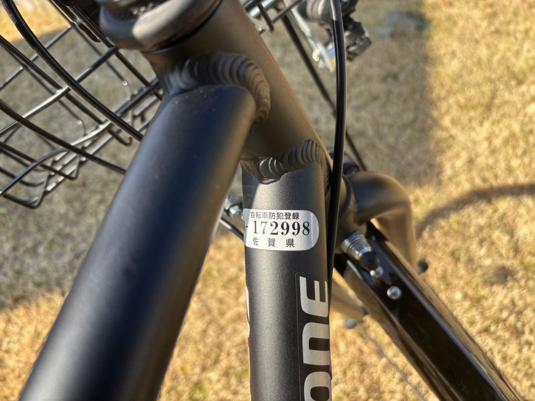 BRIDGESTONEクロスバイク LB1 マットブラック　450mm※引取限定