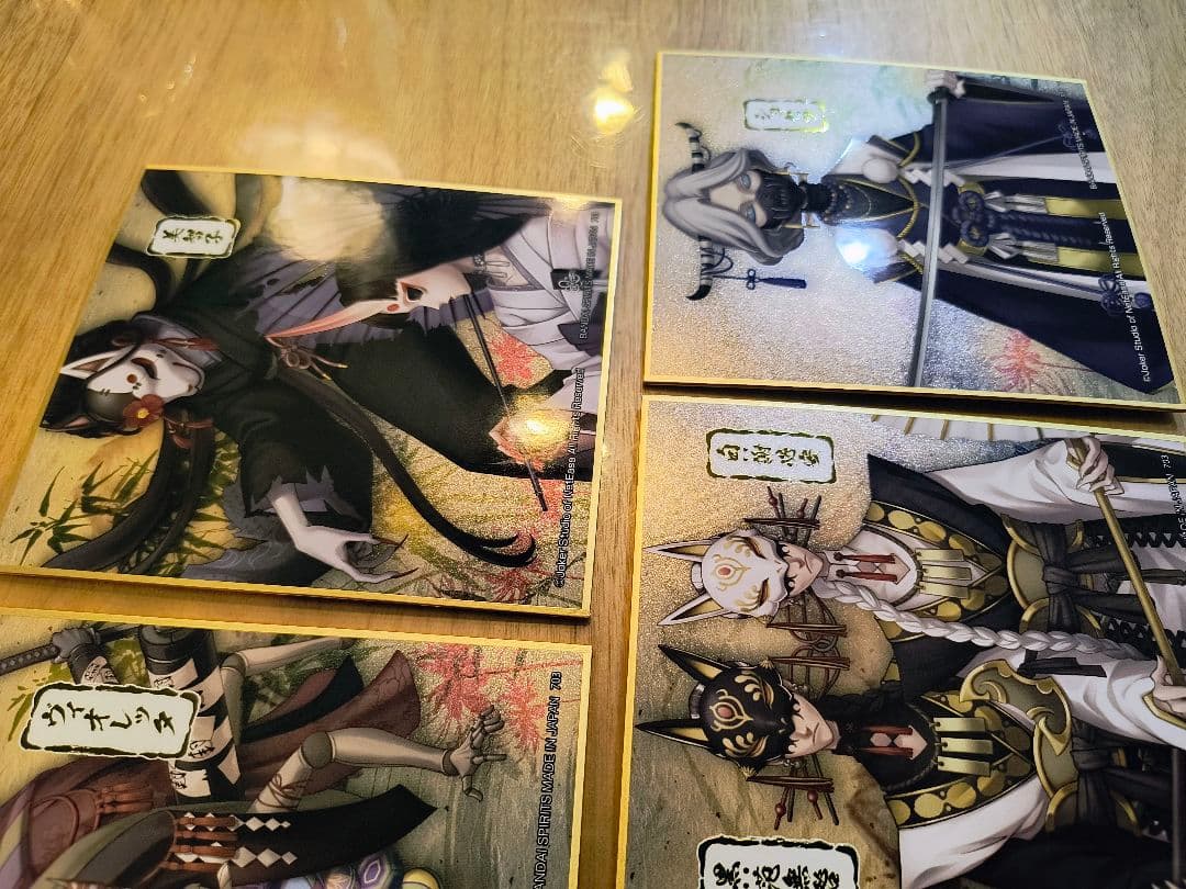第五人格 一番くじ 第二弾 アクスタ 色紙 ラバーチャーム 妖怪 和風