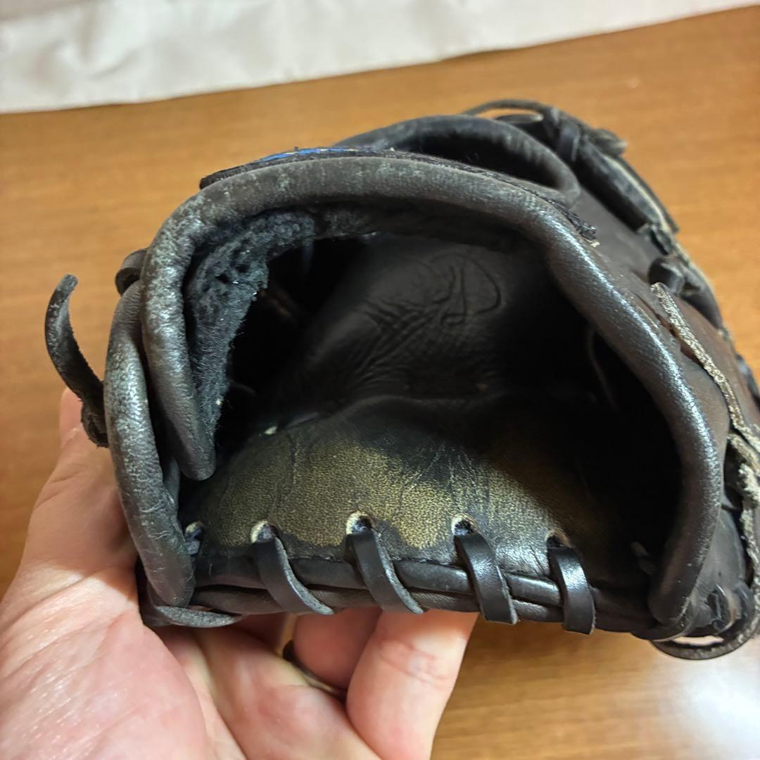 ZETT 一般軟式 グローブ グラブ 内野用 レアモデル 良品 三本指