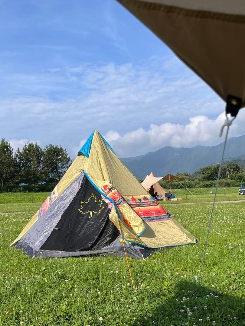 Logos Tepee300型キャンプテント ダウン寝袋　セット