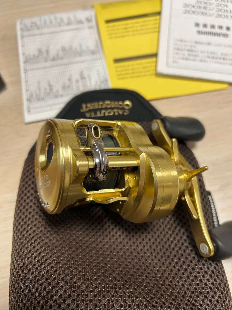 【マサ】Shimano 21カルカッタコンクエスト 201HG