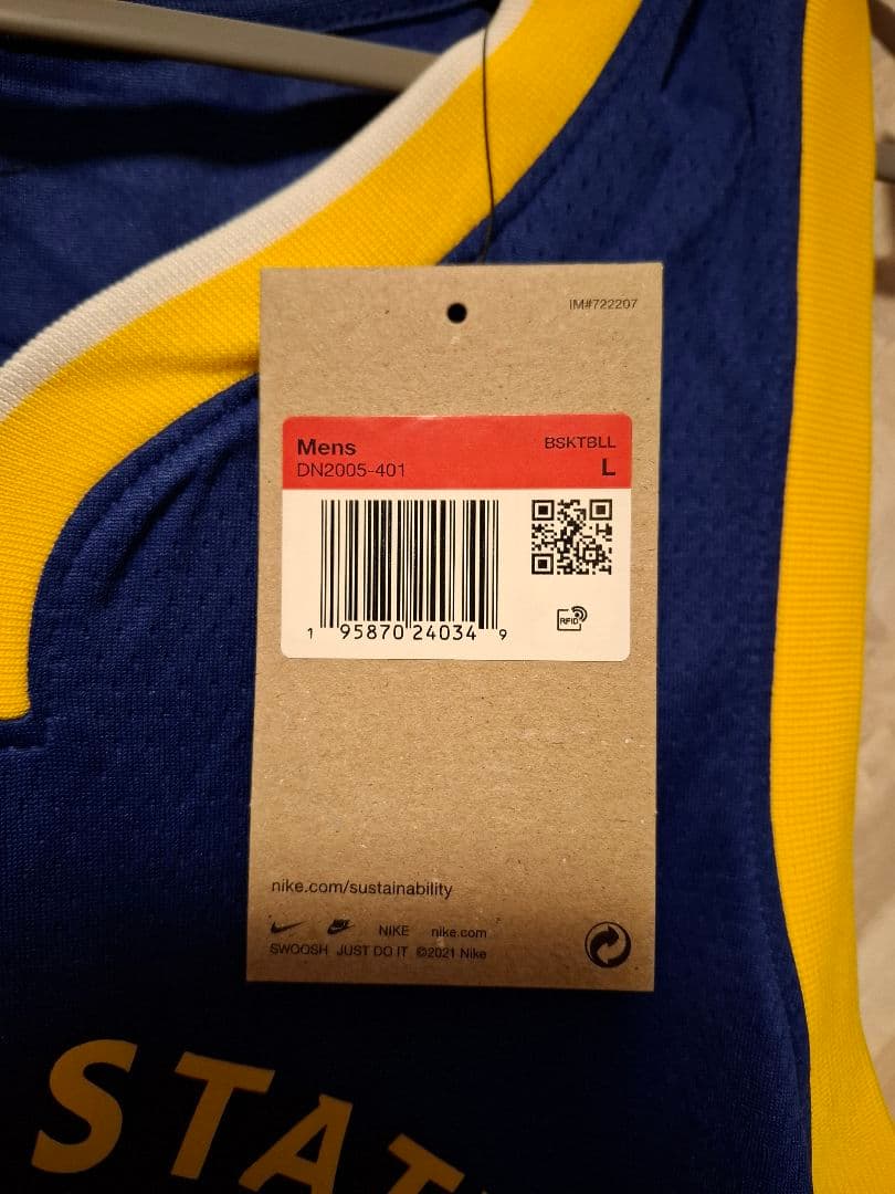 Nike Golden State Warriors ユニフォーム L