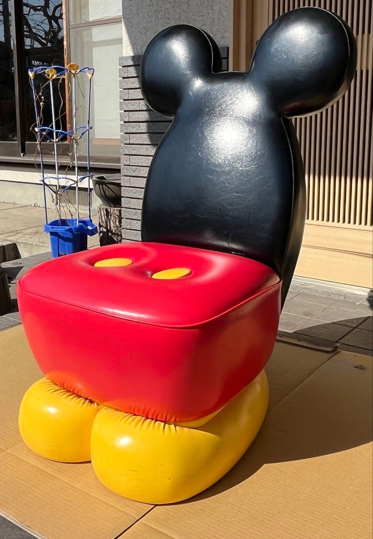 【超希少・非売品】ミッキーマウス キャラクターチェア／U.S.ディズニー当選品