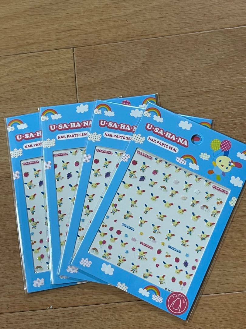U-SAHANA ネイルパーツシール 4枚セット
