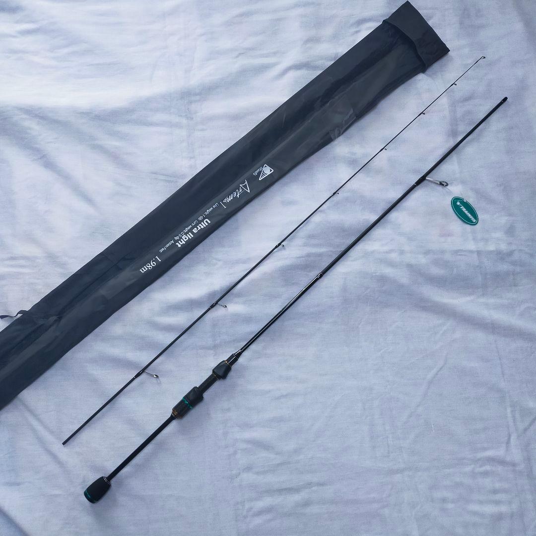【新品２本セット】6.6ftスピニングロッドUL　アジングやメバリング、トラウト