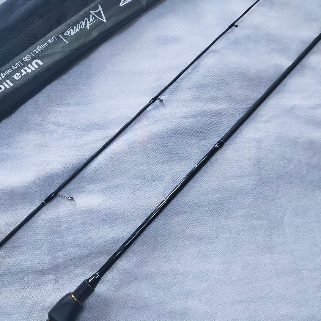 【新品２本セット】6.6ftスピニングロッドUL　アジングやメバリング、トラウト