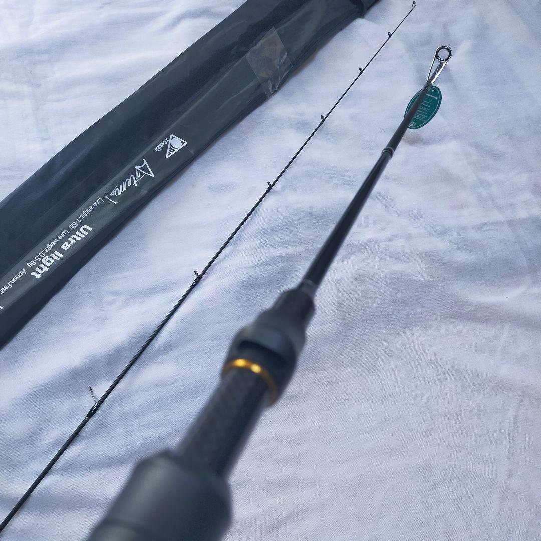 【新品２本セット】6.6ftスピニングロッドUL　アジングやメバリング、トラウト