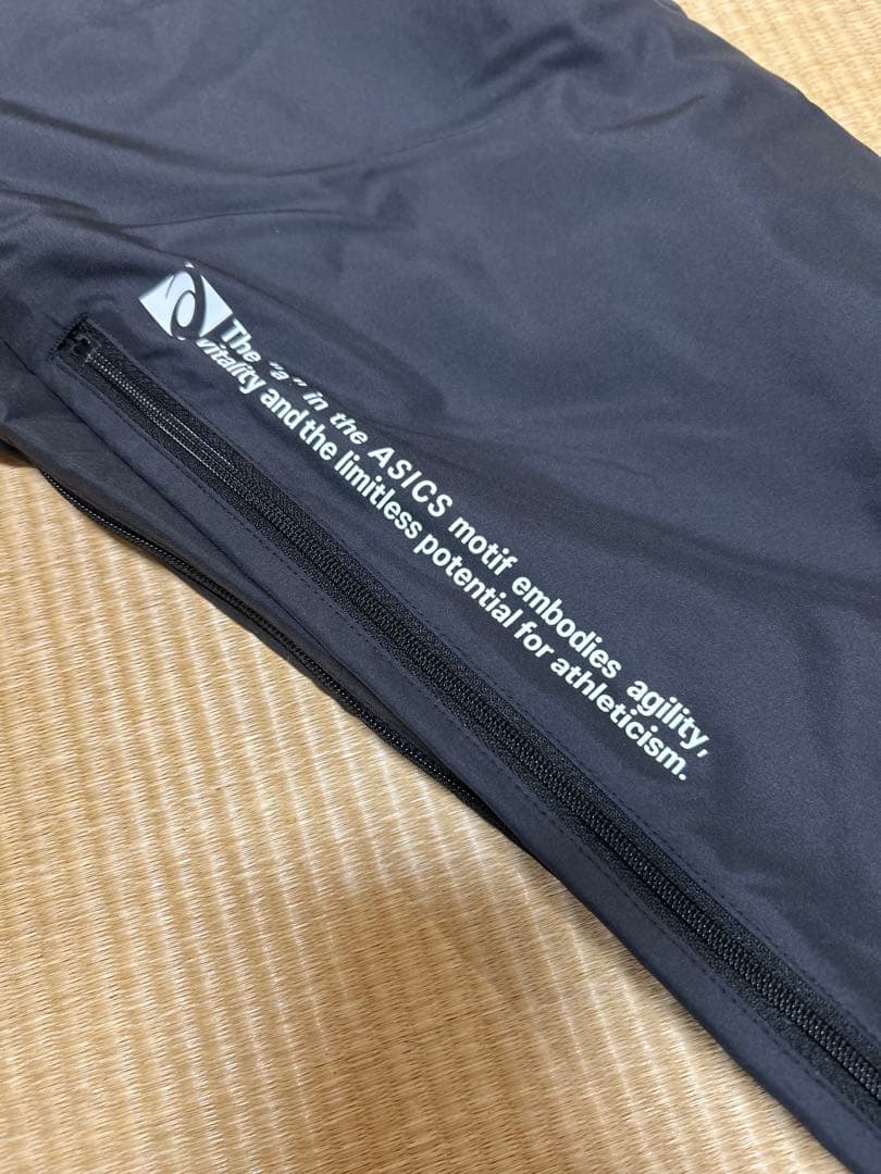 アシックス ユニセックス　XL ウインドブレーカーパンツ　ブラック