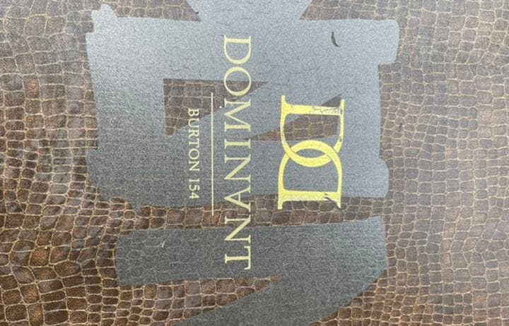 BURTON DOMINANT 154 スノーボード ビンディング