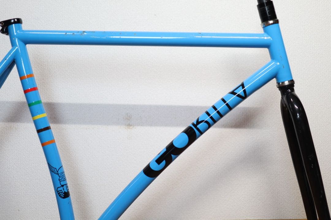 ★ GORILLA KILROY × T19 ピスト ブルーラグ MASH