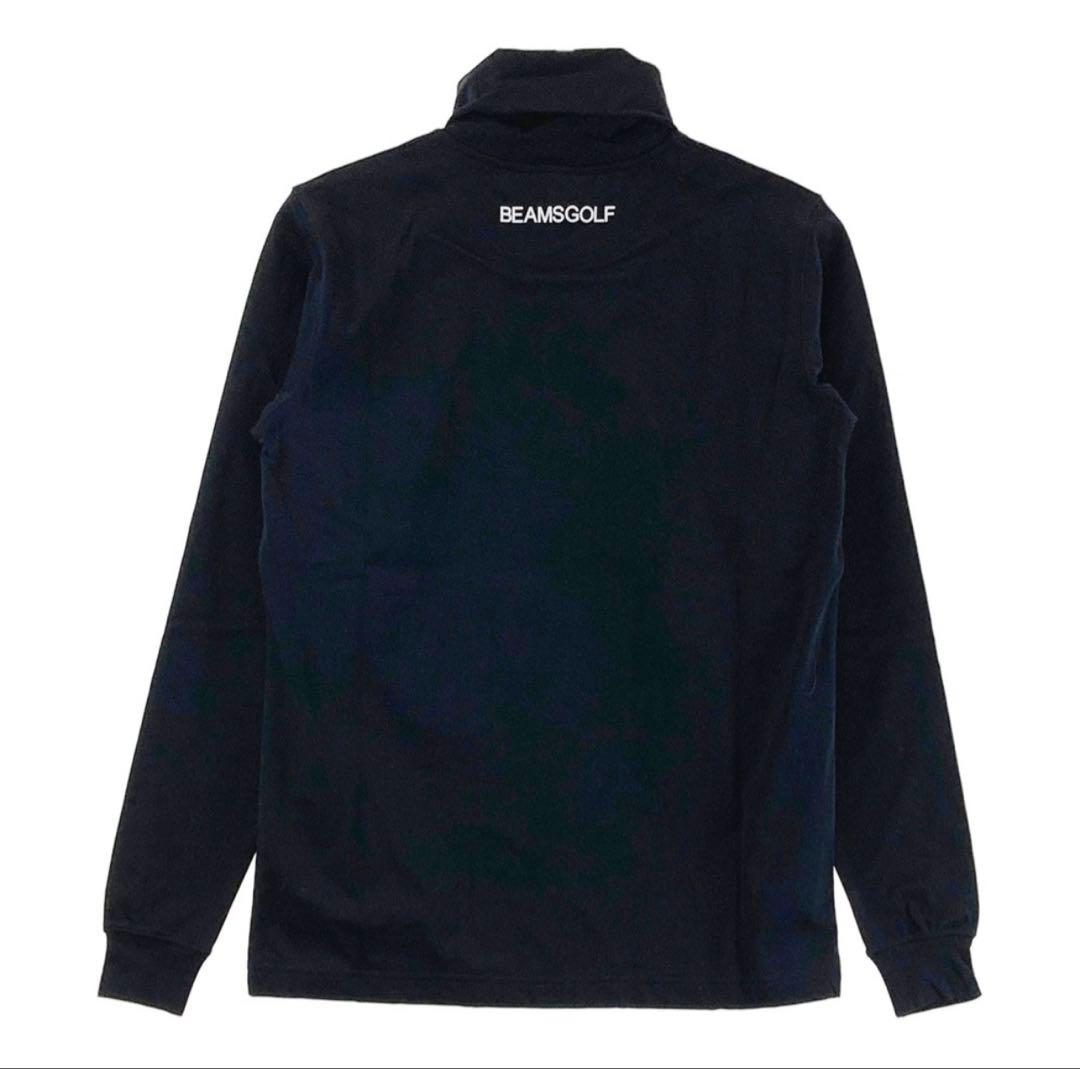 BEAMS GOLF ビームスゴルフ タートルネック 長袖シャツ ブラック S