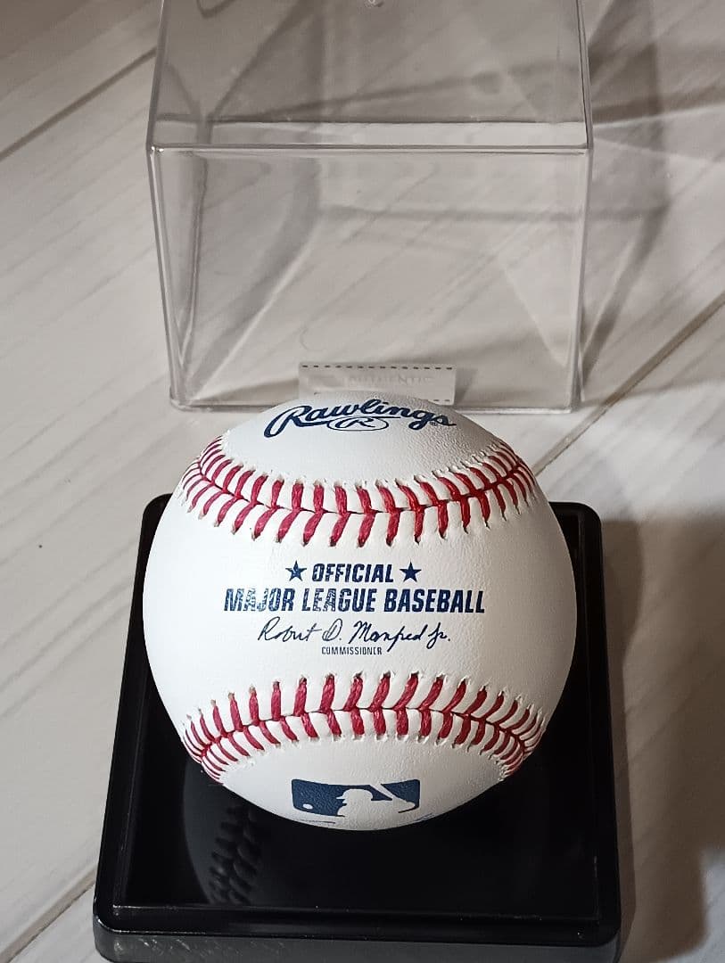 ケース付き！MLB公式球　大谷翔平　直筆サインボール　ドジャース