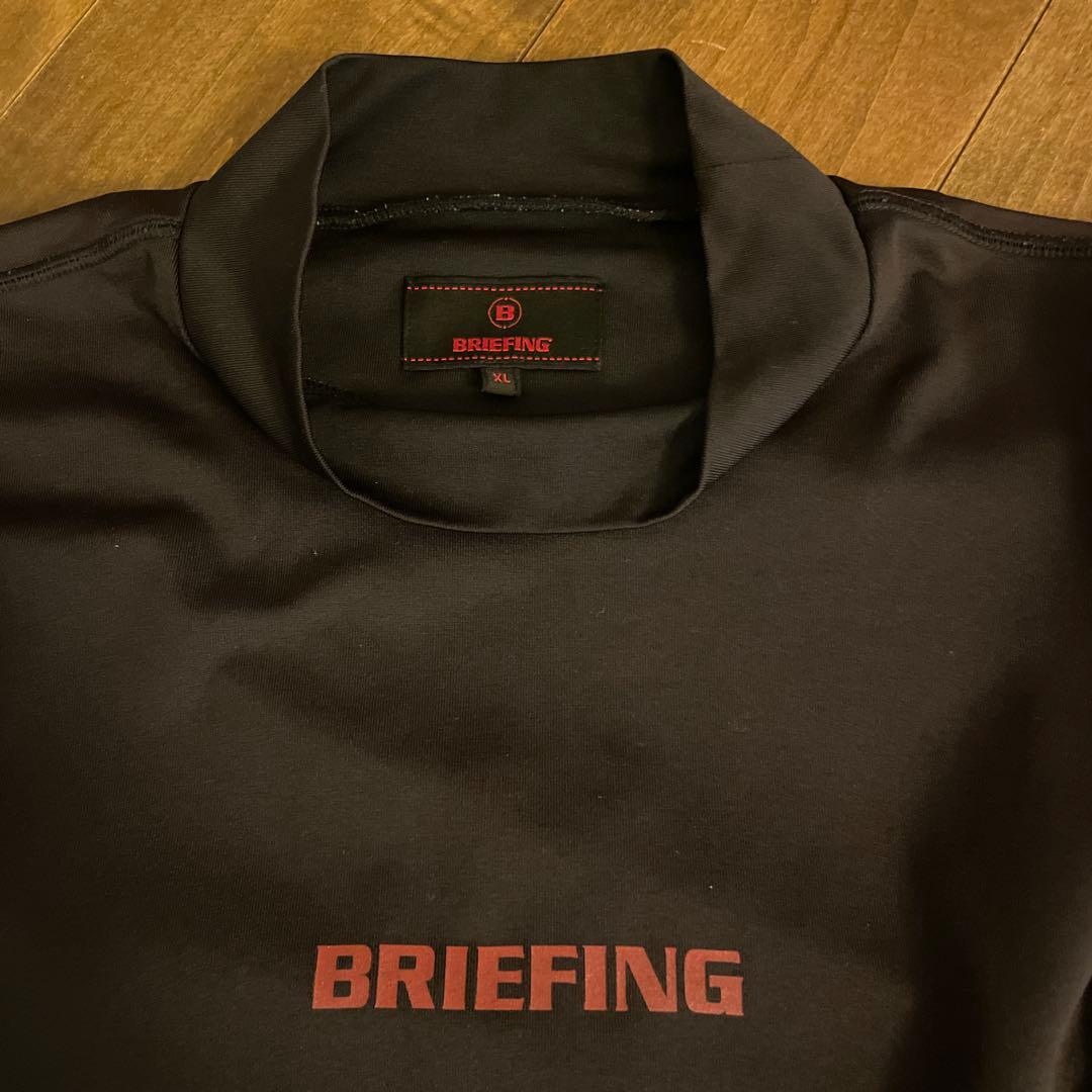 BRIEFING モックシャツ XL 黒