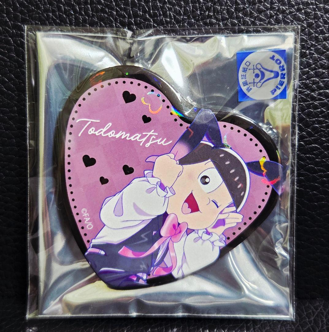 ★おそ松さん★ハート型ホログラム缶バッジ/バニーボーイver.★コンプリート★