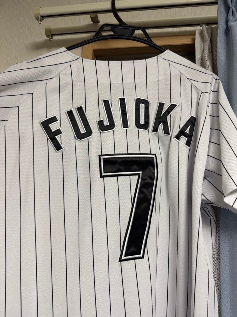 千葉ロッテマリーンズ 藤岡裕大選手 ユニホーム ホーム×ビジターセット XL