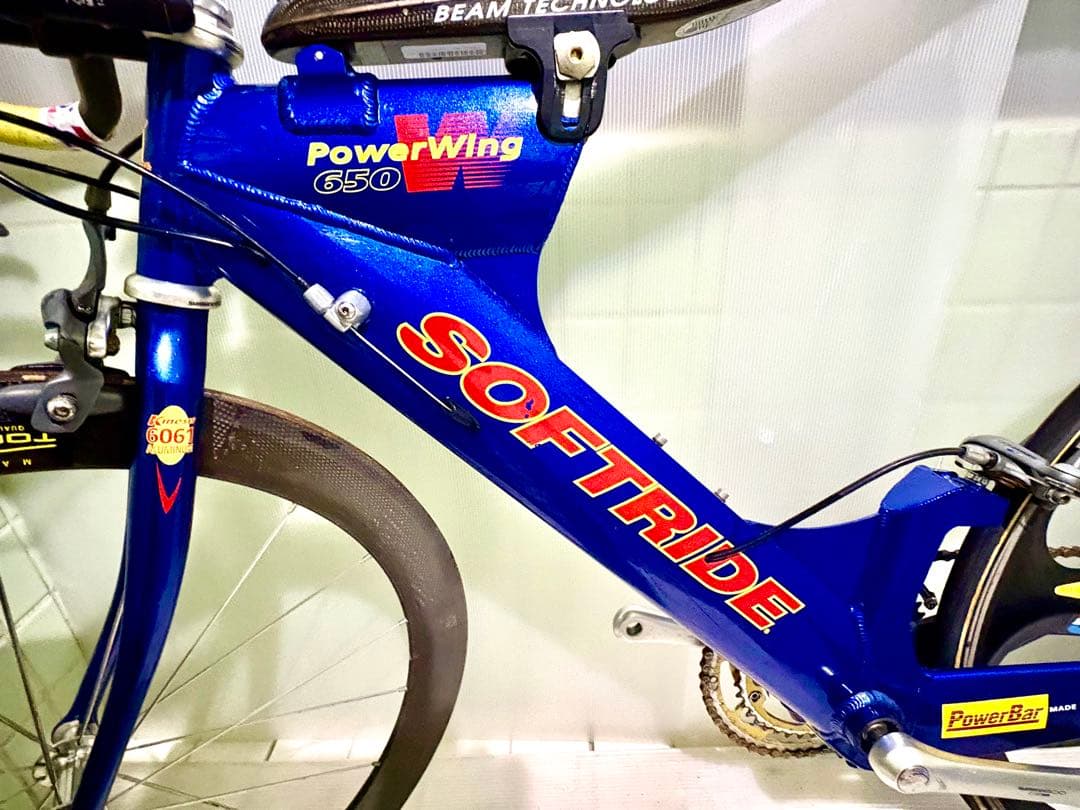 SOFTRIDE PowerWing 650ホイール以外のフレームセットとパーツ
