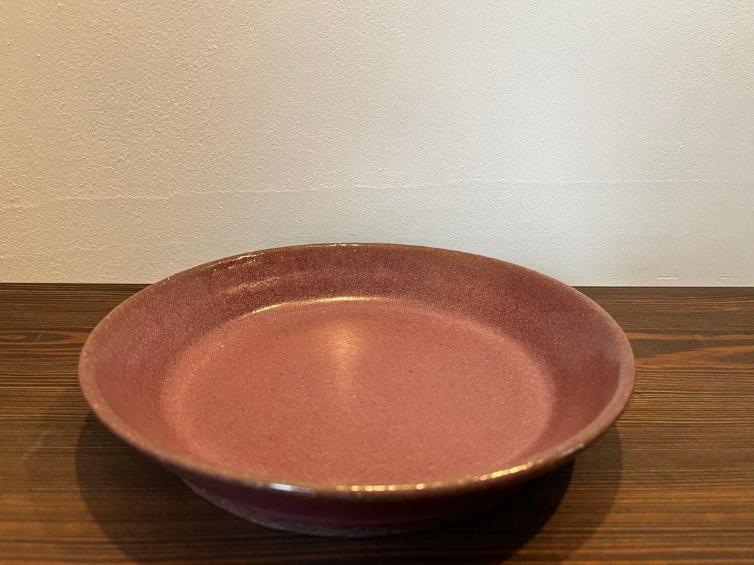 小澤基晴さん　ゆかり７寸深皿　１枚　作家さん器　未使用品