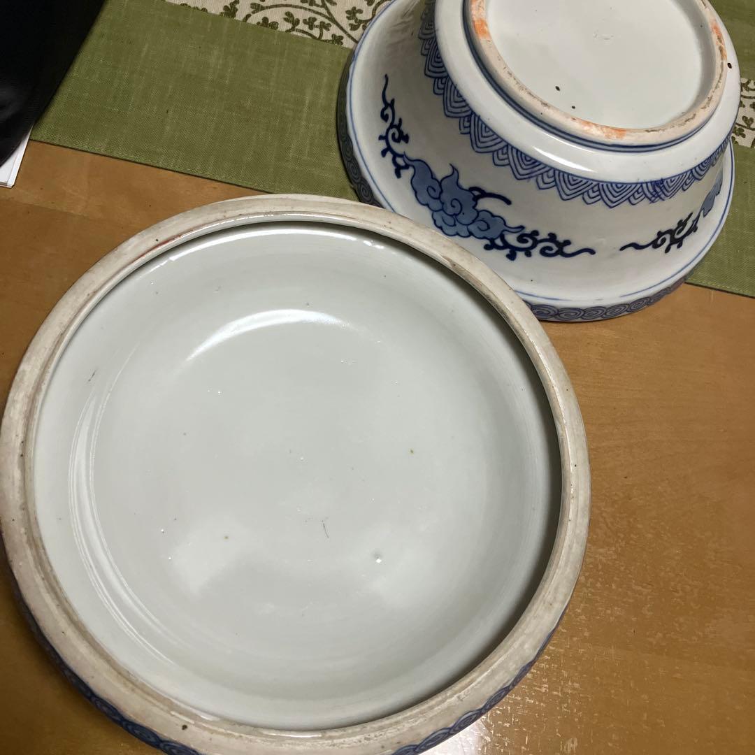 古伊万里蓋物