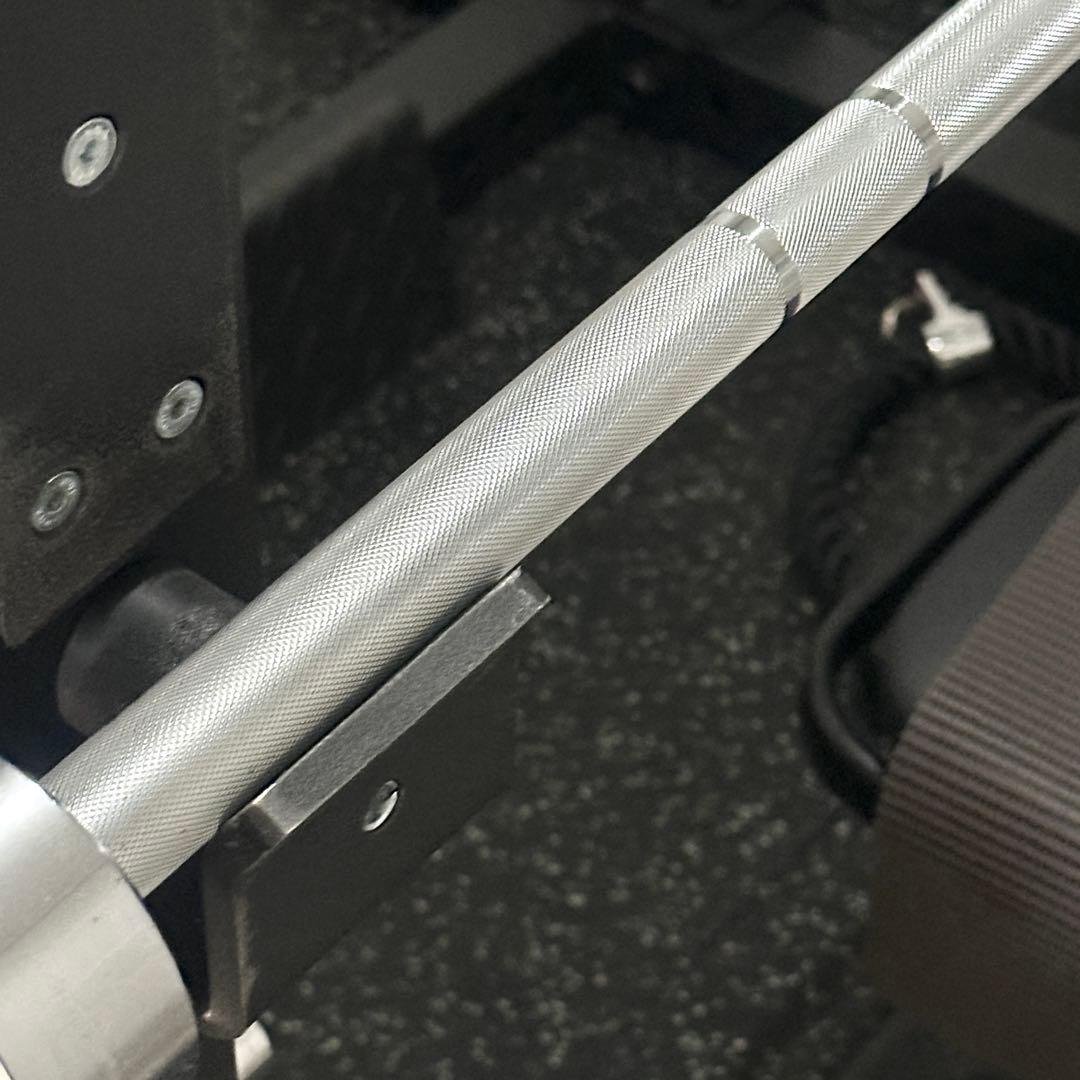 REP Fitness コロラドバー 15kg 200cm ハードクロム 銀色