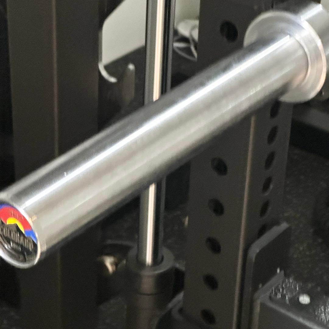 REP Fitness コロラドバー 15kg 200cm ハードクロム 銀色