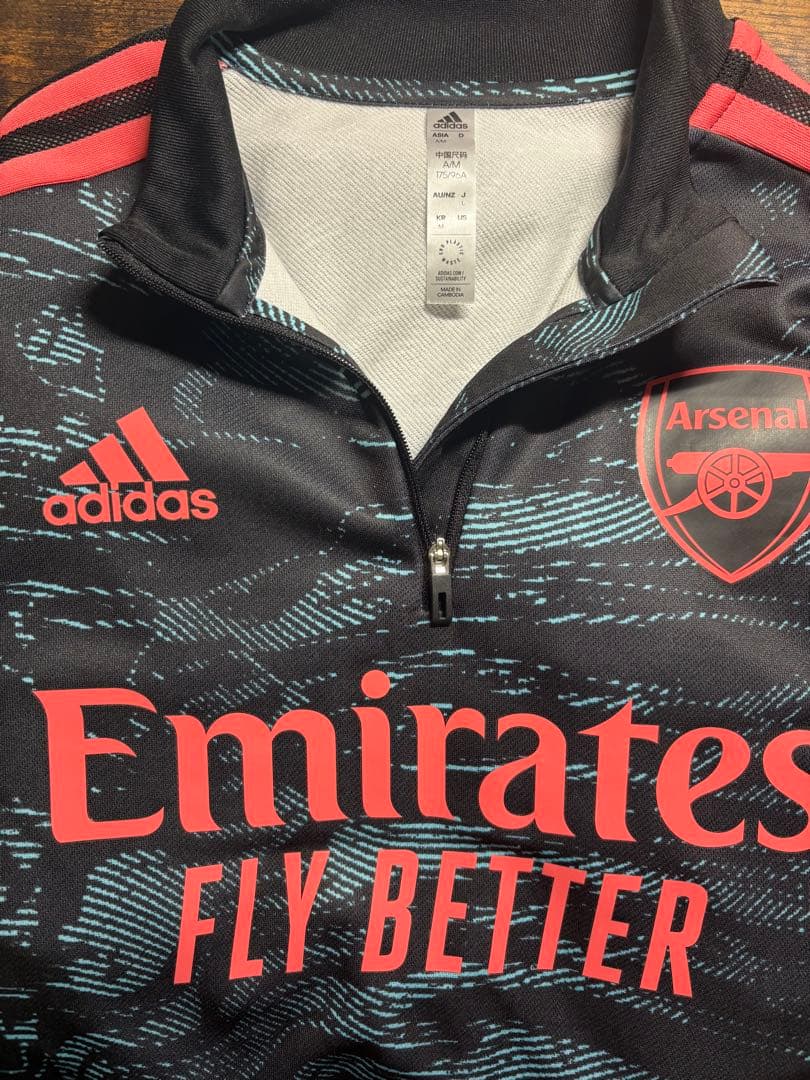 アーセナル adidas トレーニングジャージ
