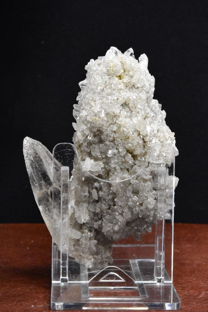 超珍品！ カイラス産 コーンタイプドルージーとクリアポイント