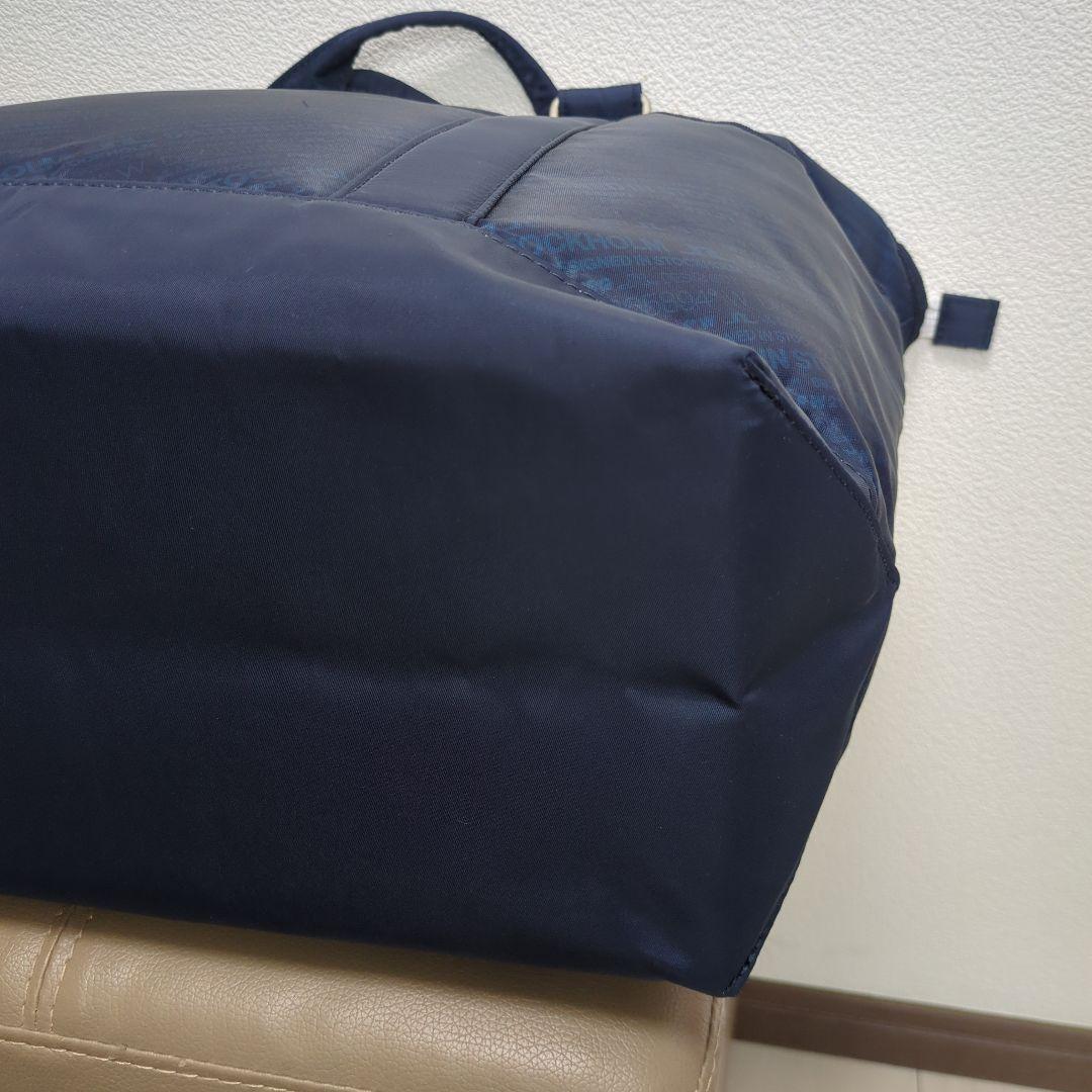 Tac　【美品】J.LINDEBERG ネイビー トートバッグ