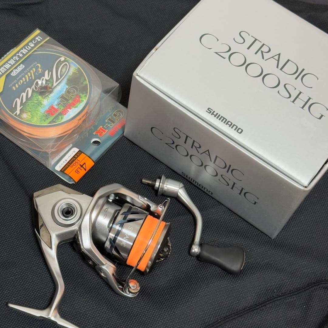 シマノ ストラディック C2000SHG 渓流 トラウト
