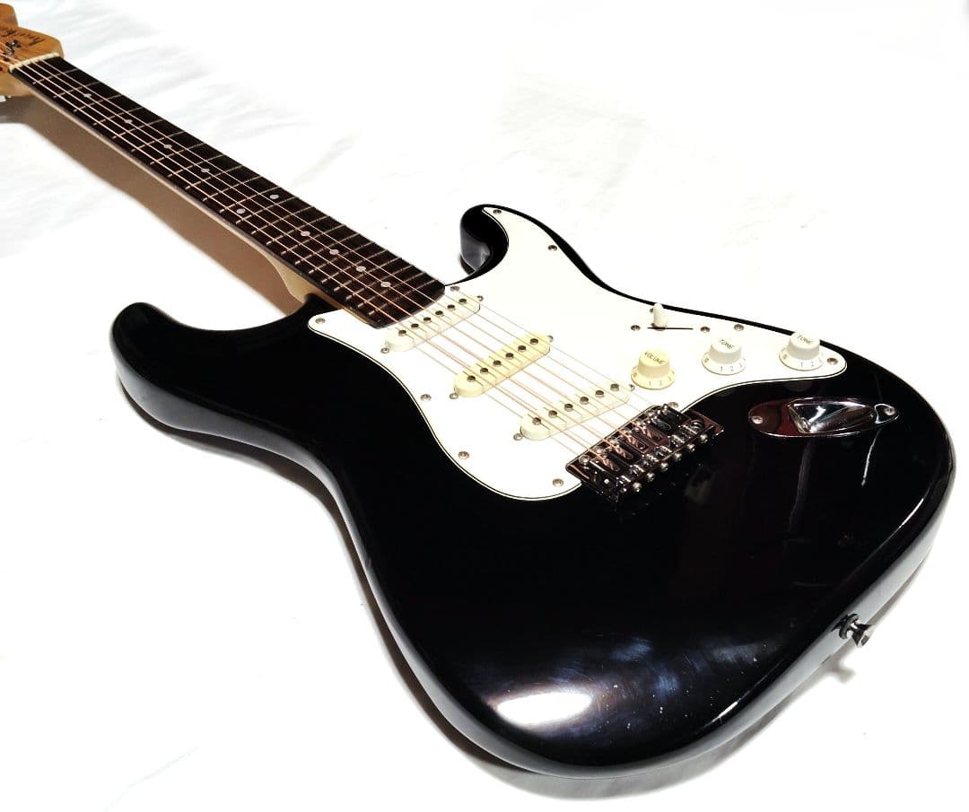 PhotoGenic エレキギター 黒 ストラトキャスター　中古