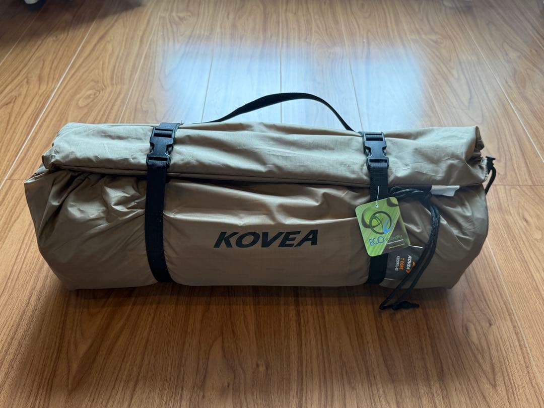 テント KOVEA ベージュ ドーム型テント 2人用 キャンプ