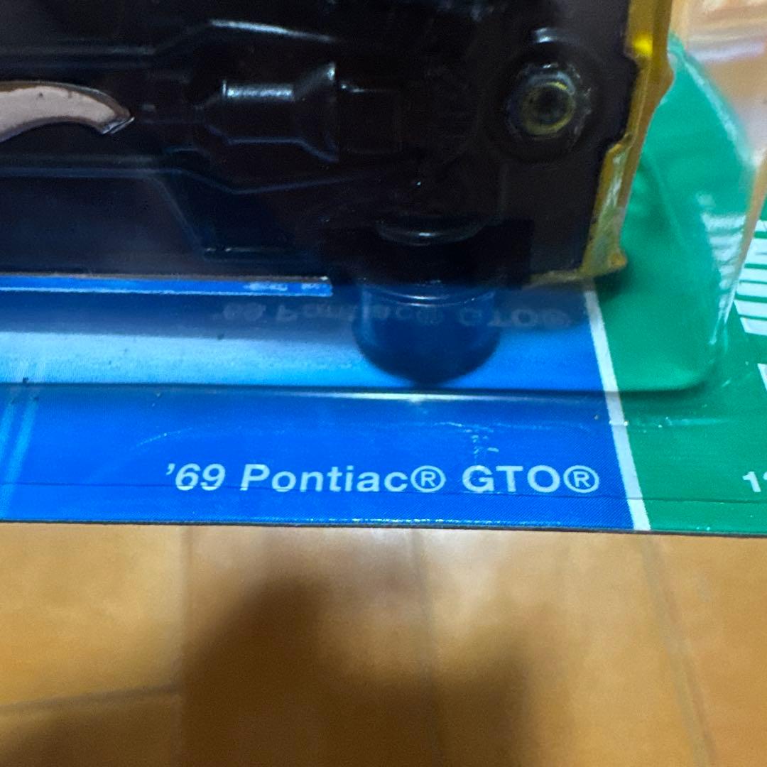 T-HUNT HOTWHEELS 69 PONTIAC GTO 希少ショート